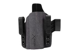 Left-hand IWB holster for Sig P365 X-Macro.